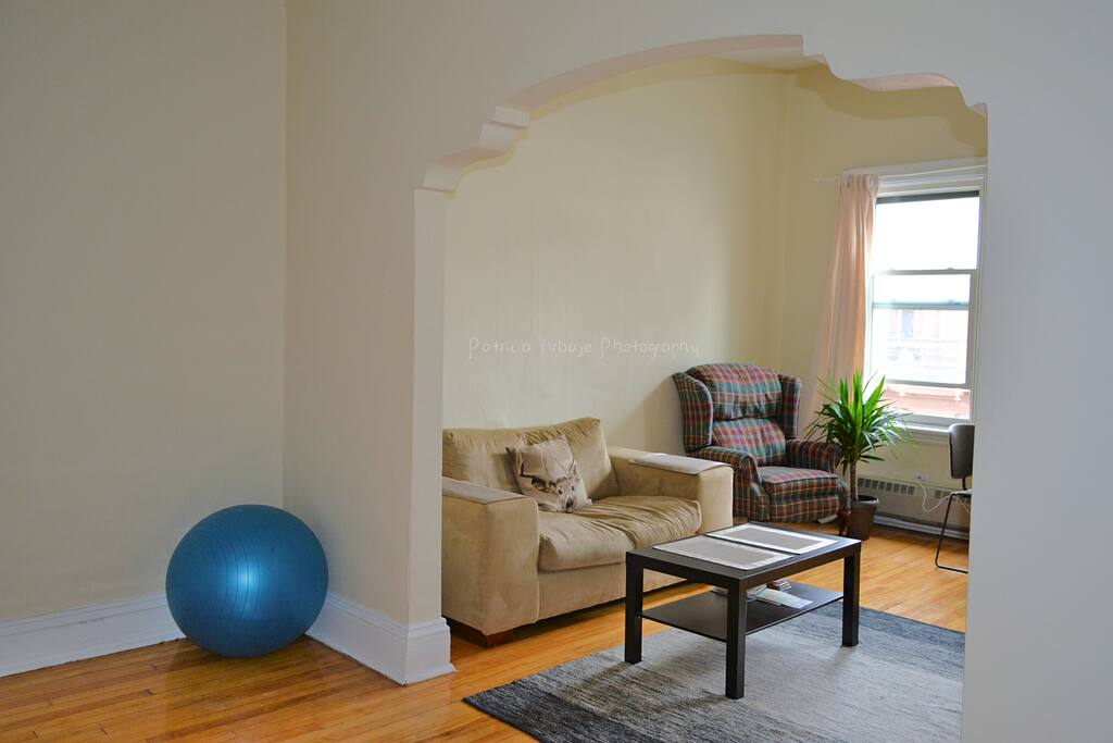 Living room with couch