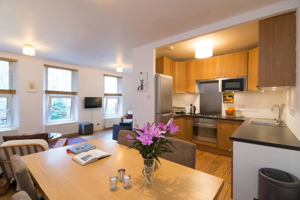 Unique historic building, comfortable contemporary interior!