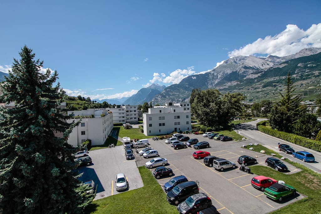 Vue depuis la chambre