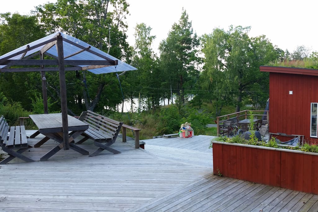 Lakeview from the wooden deck