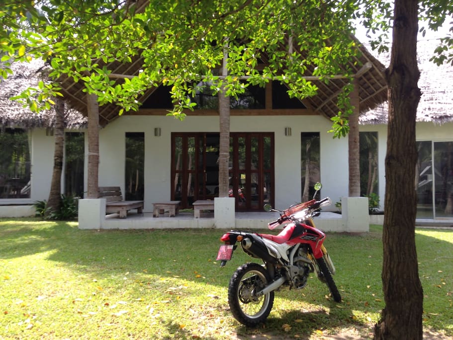 LuckyFish Villa guest entrance