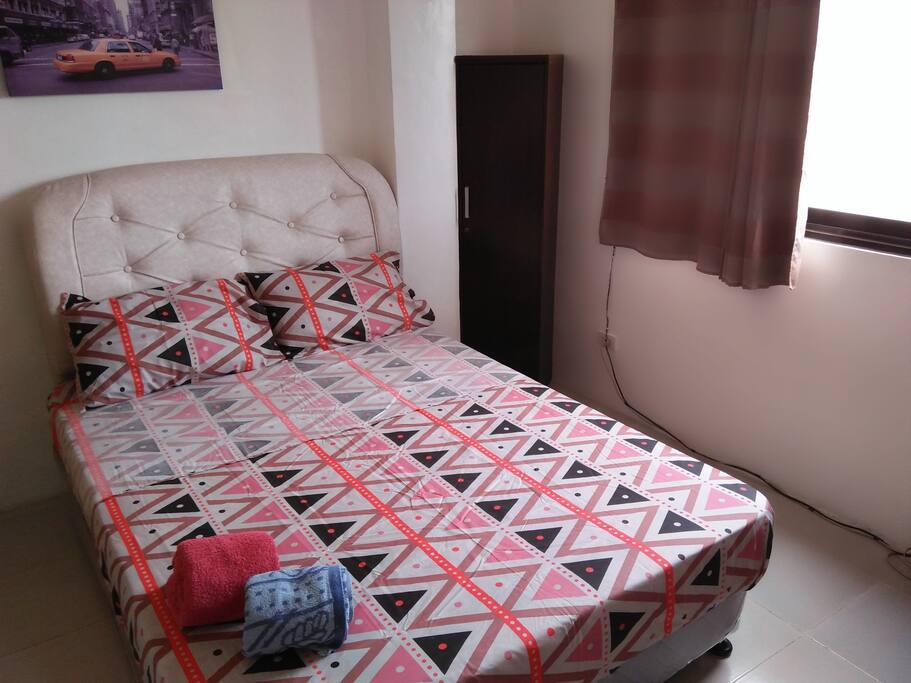 Comfortable bed