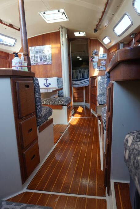 pristine wood interior