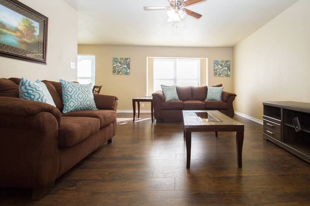 Light, Airy Specious Living Room