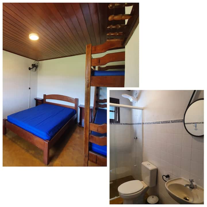 Suite 7 - Double + Bunk Bed