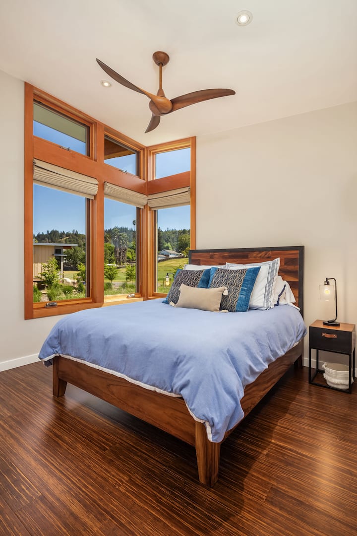 Southerly facing bedroom