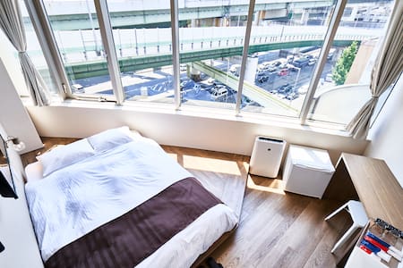 Double Room shared Bathroom in Central of Osaka