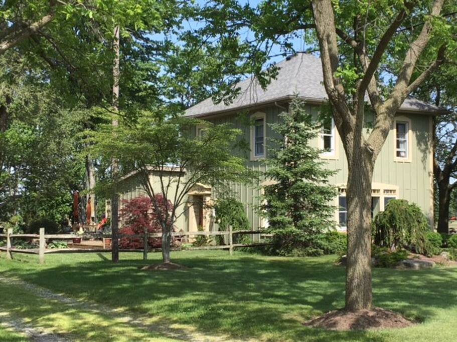 The house from the road