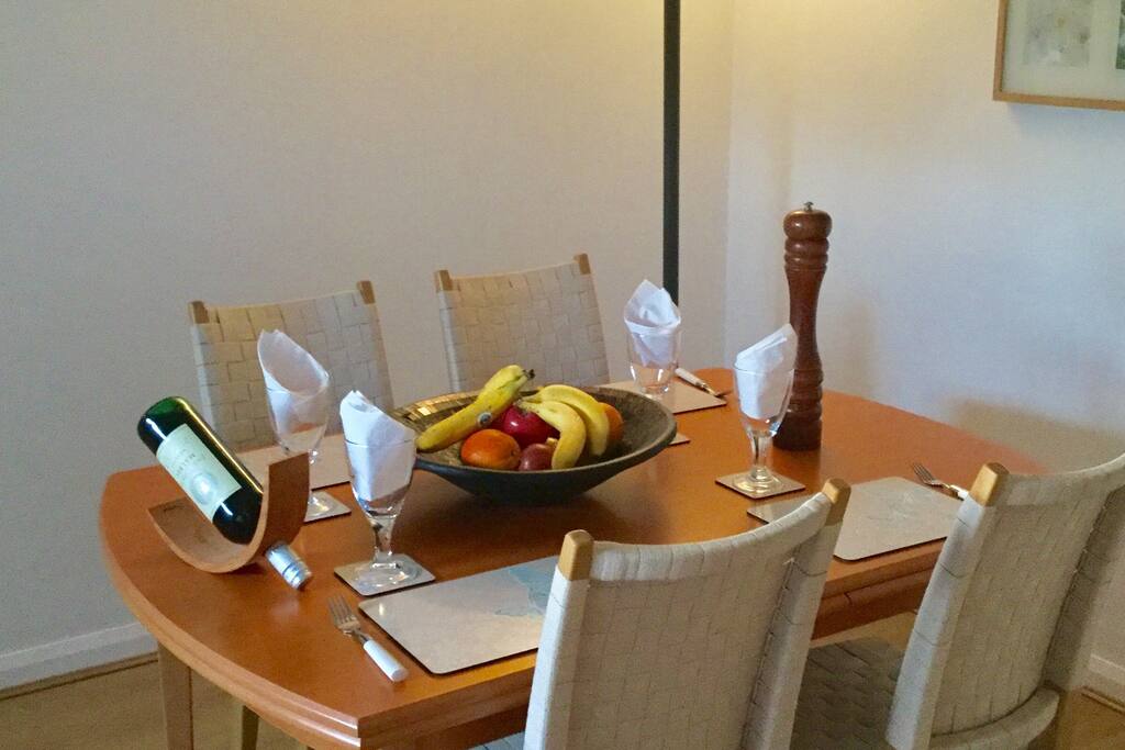 Separate dining room