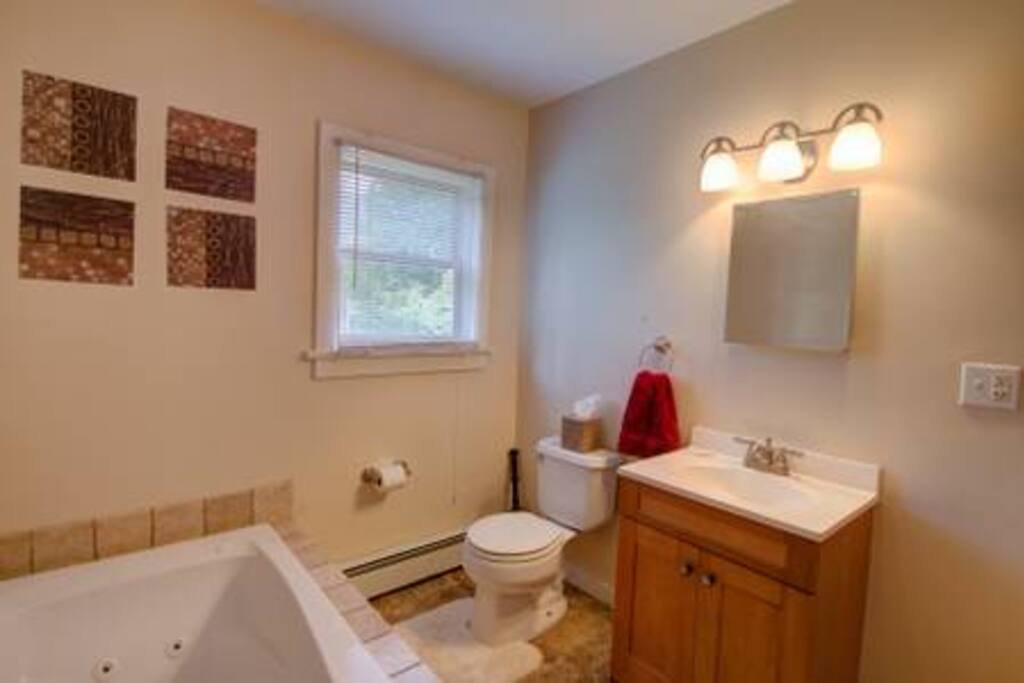 Shared deluxe bathroom