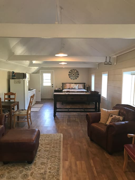 View from the front door