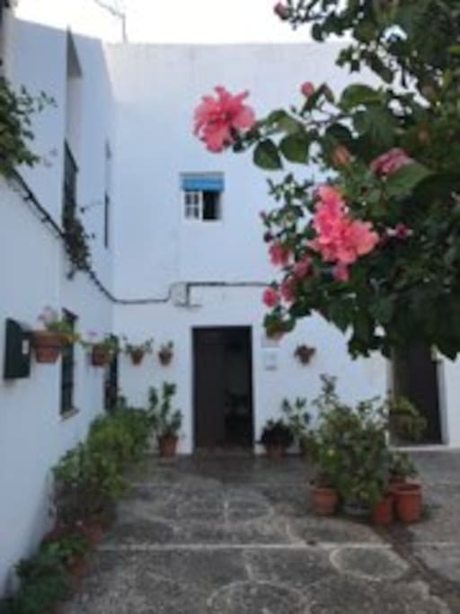 Entrada en el callejón