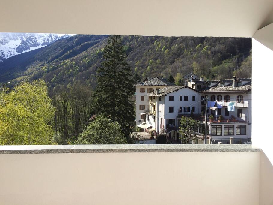 vista dalla camera da letto