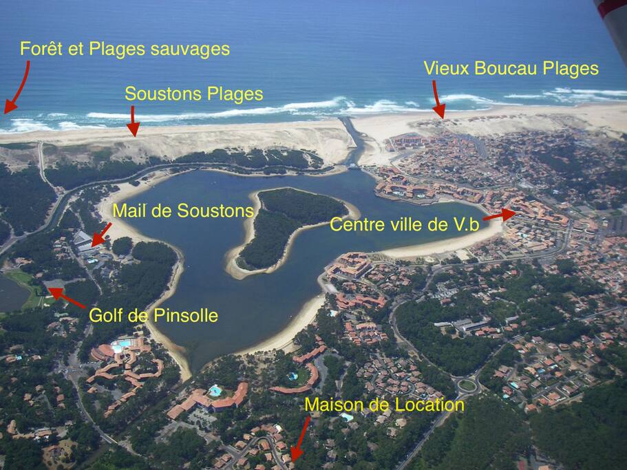 Vue aérienne