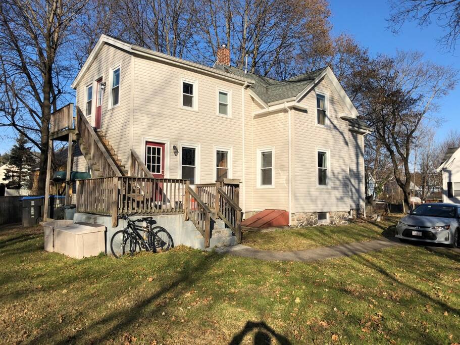 Back of house (enter on here, fist floor, back porch)