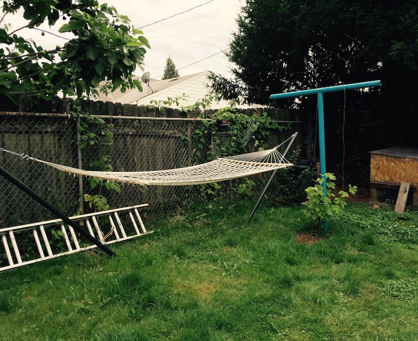 Hammock for relaxing!