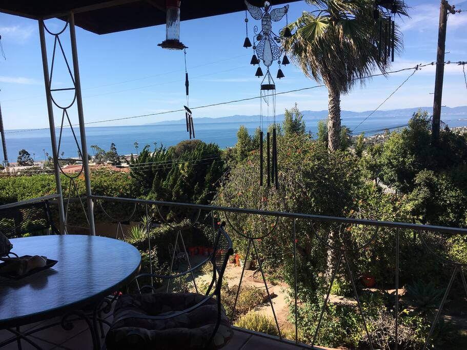 View of the entire Santa Monica Bay and all of Los Angeles