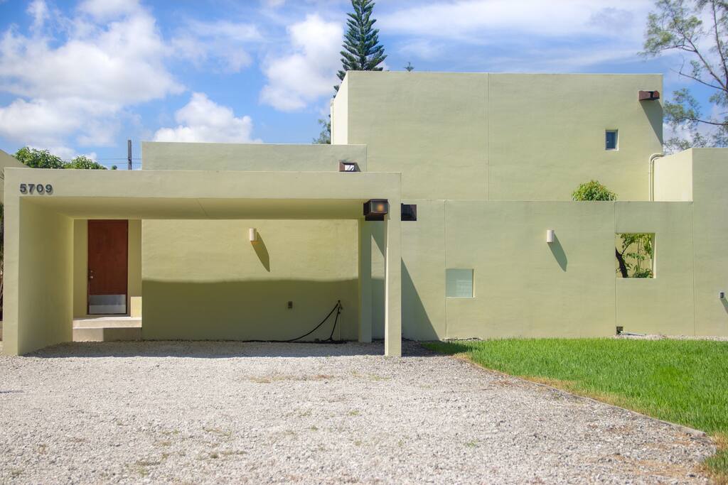 Front of the house