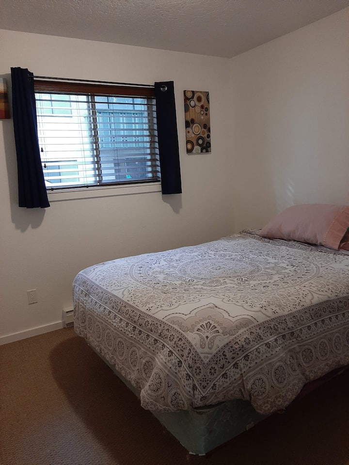 Segunda habitación con TV con Roku que incluye Netflix y armario.