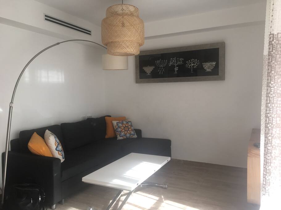 The living room
