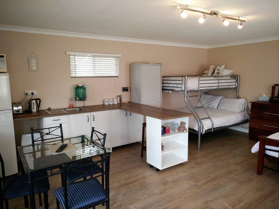 Bunk beds (single over double)