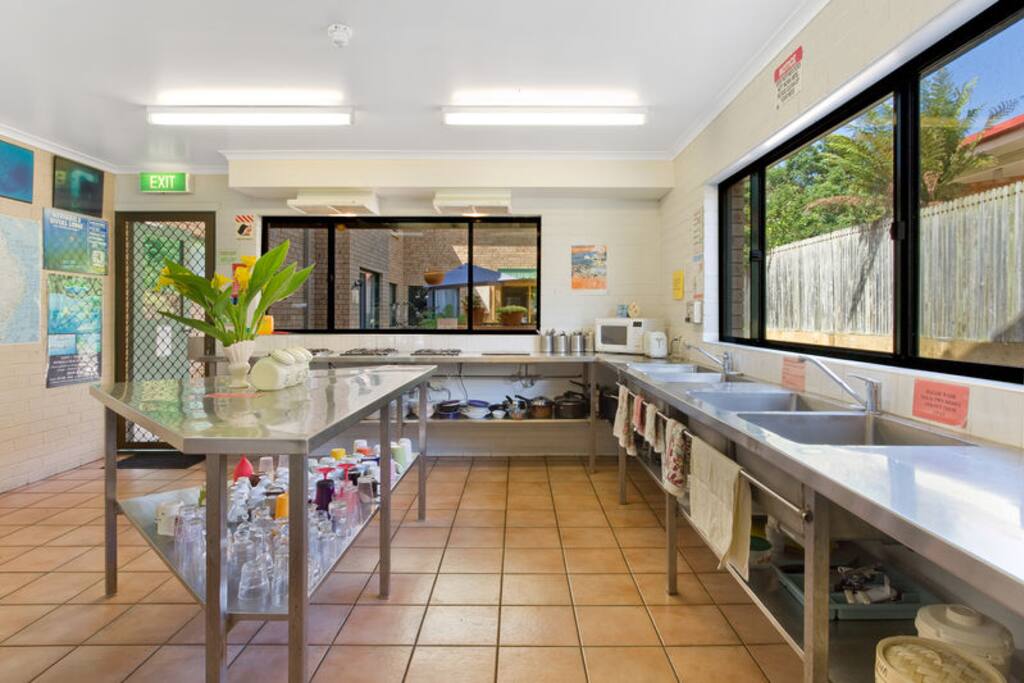 Communal Guest Kitchen.