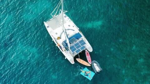 Catamarán, para 4 personas, sin comida, San Blas,