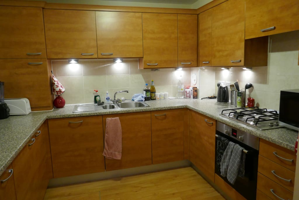 Kitchen available for use
