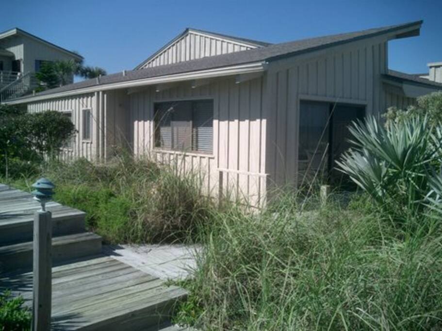 South side of home