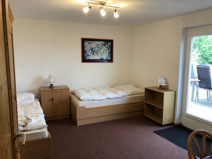 Chumba cha kulala 1 na mtaro