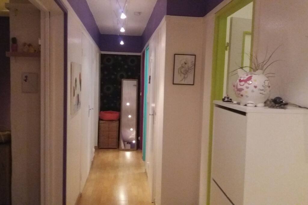 Vue de l'entrée