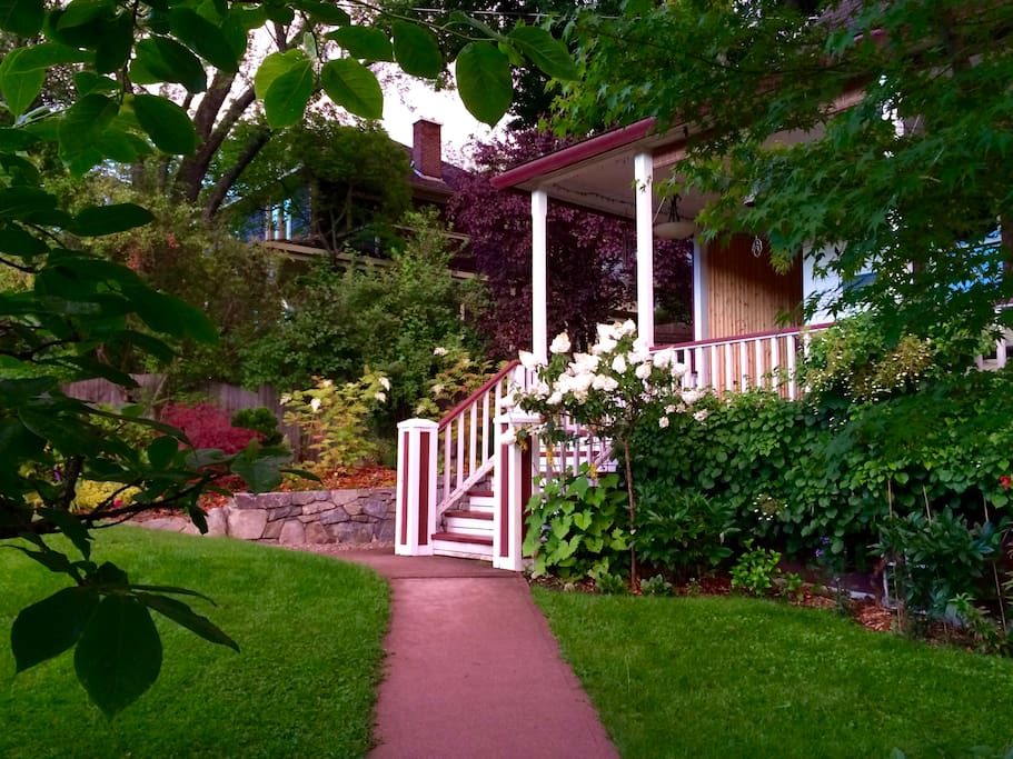 Main entrance to the 1898 heritage house