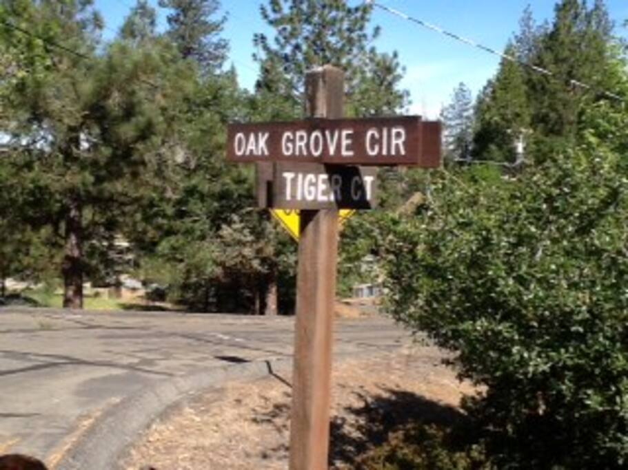 If you see this street sign you're almost there...
