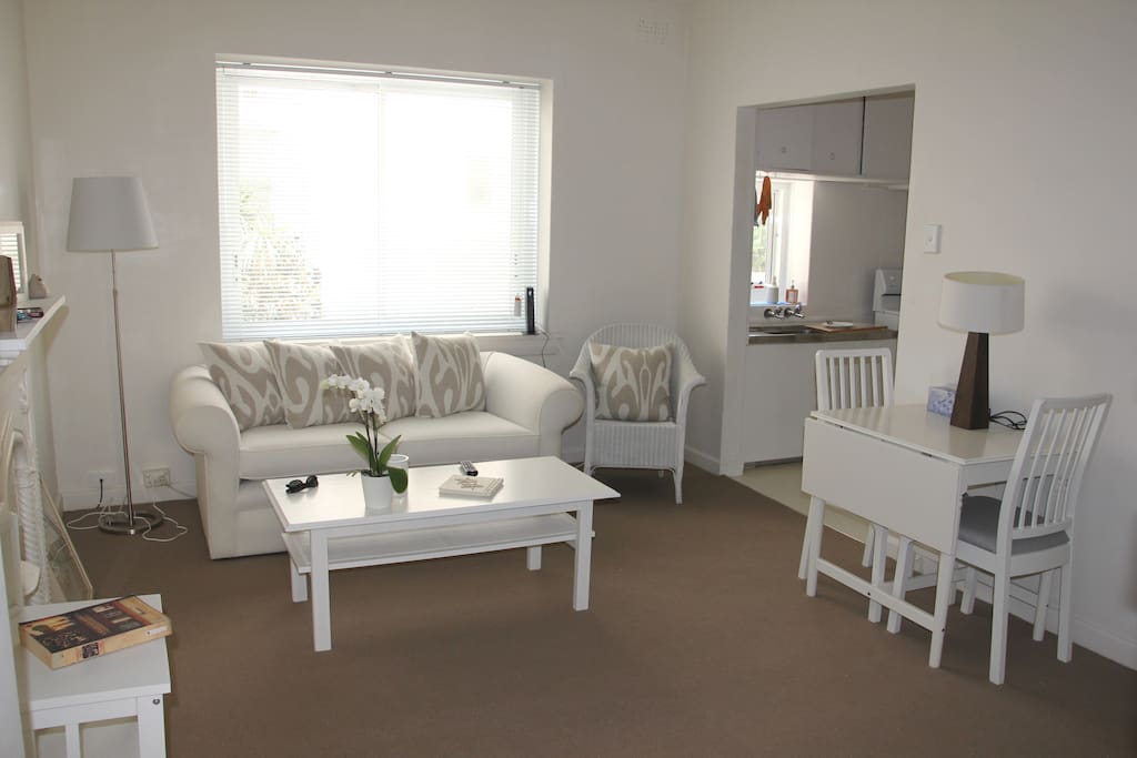 Welcome to our natural light-filled apartment - tastefully appointed, and very relaxing.