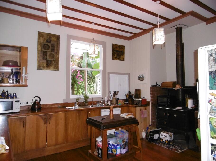 Open plan kitchen
