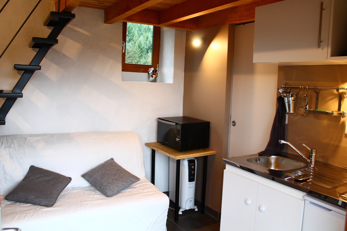 Erfolgreiche Airbnb-Immobilie: Pretty micro-house in a quiet area, surrounded by nature. in Aveyron