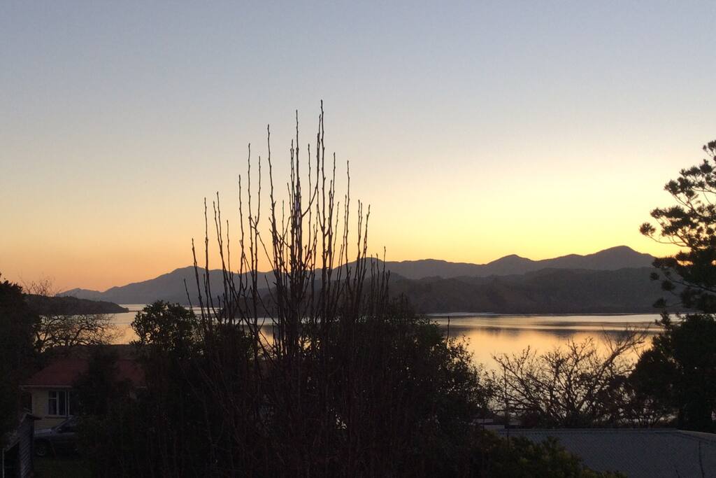 Sunset taken from sunroom