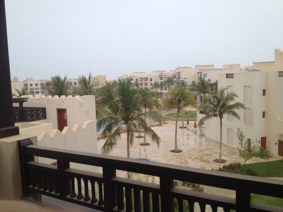Balcony view during the Khareef season