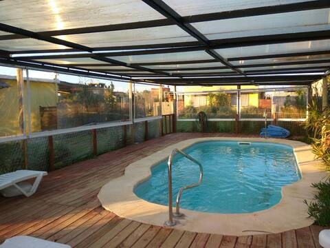 Noctilucas, 140 m. from the sea + heated pool