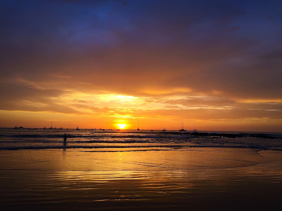 Tamarindo Beach Sunset.