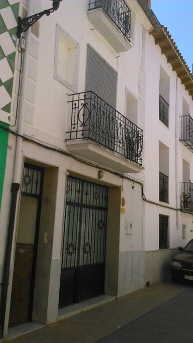 Fachada de la casa