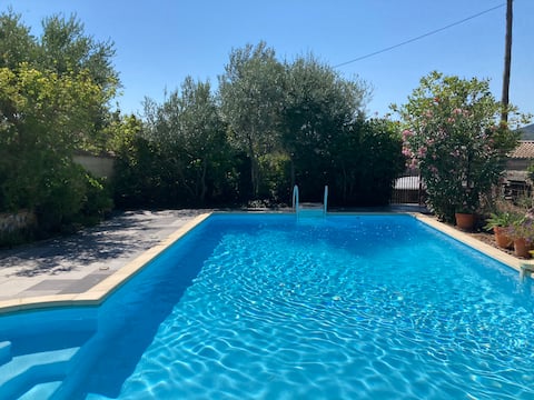 House with pool in Drome Provençale
