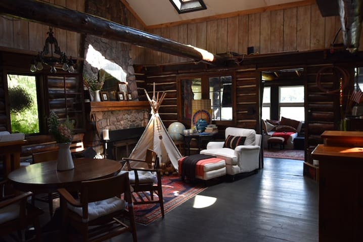 Log Cabin On Miner Lake Cabins For Rent In Waupaca Wisconsin