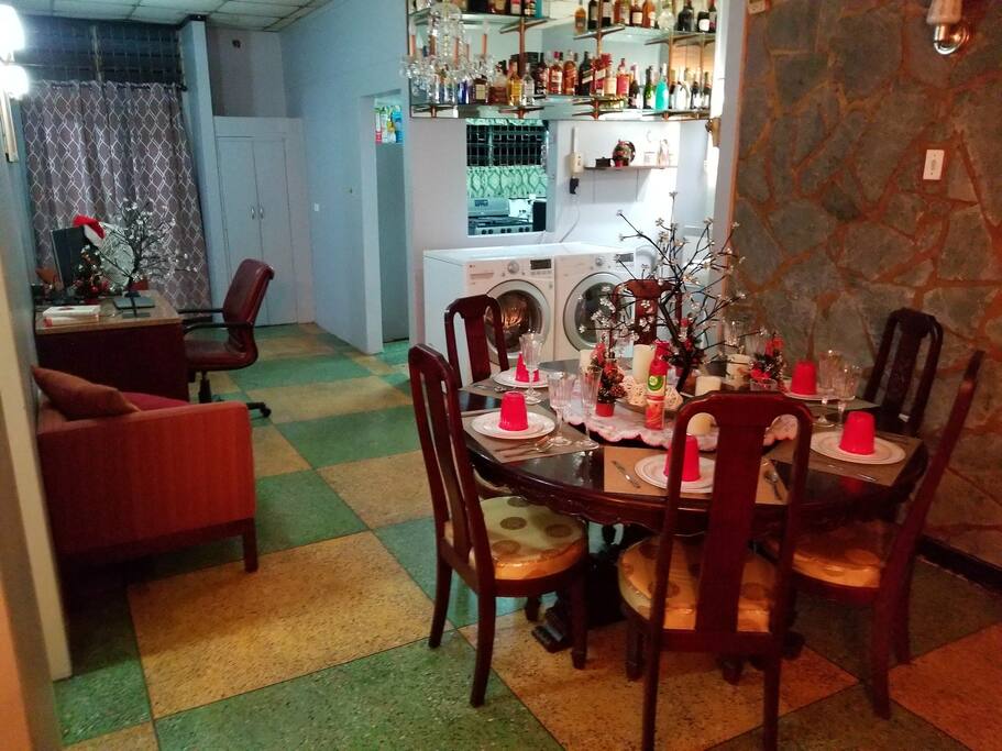 Dining Area and Computer Workstation