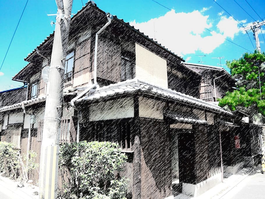 kyo machiya traditional house 4 Apartments for Rent 
