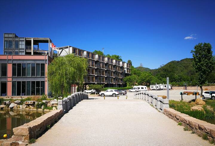 红栌银山汽车主题营地 集装箱式山景房 水长城 银山塔林 花果山附近 Campsites For Rent In Beijing Beijing China
