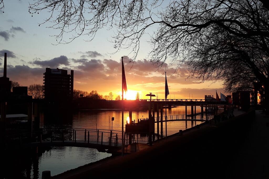 Bremen im Abendlich