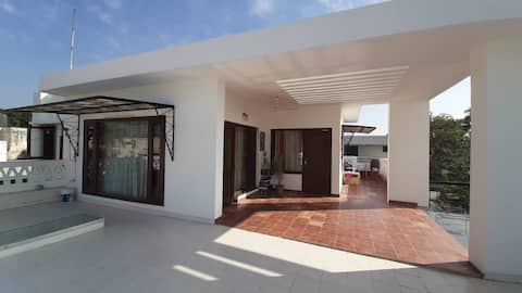 2 room suite on 2nd floor surrounded by trees