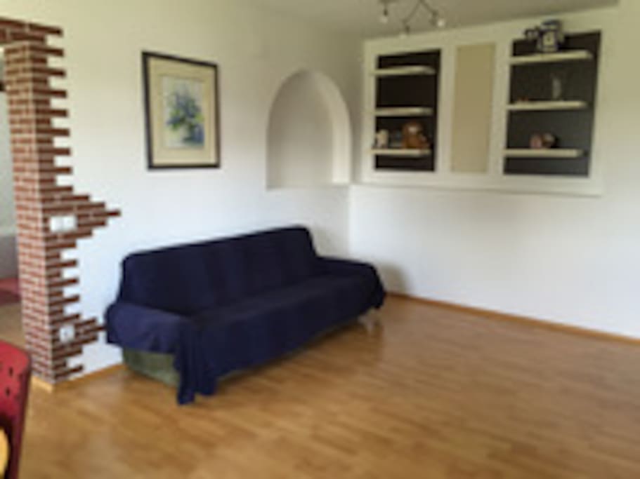 Wohnzimmer in der Ferienwohnung
