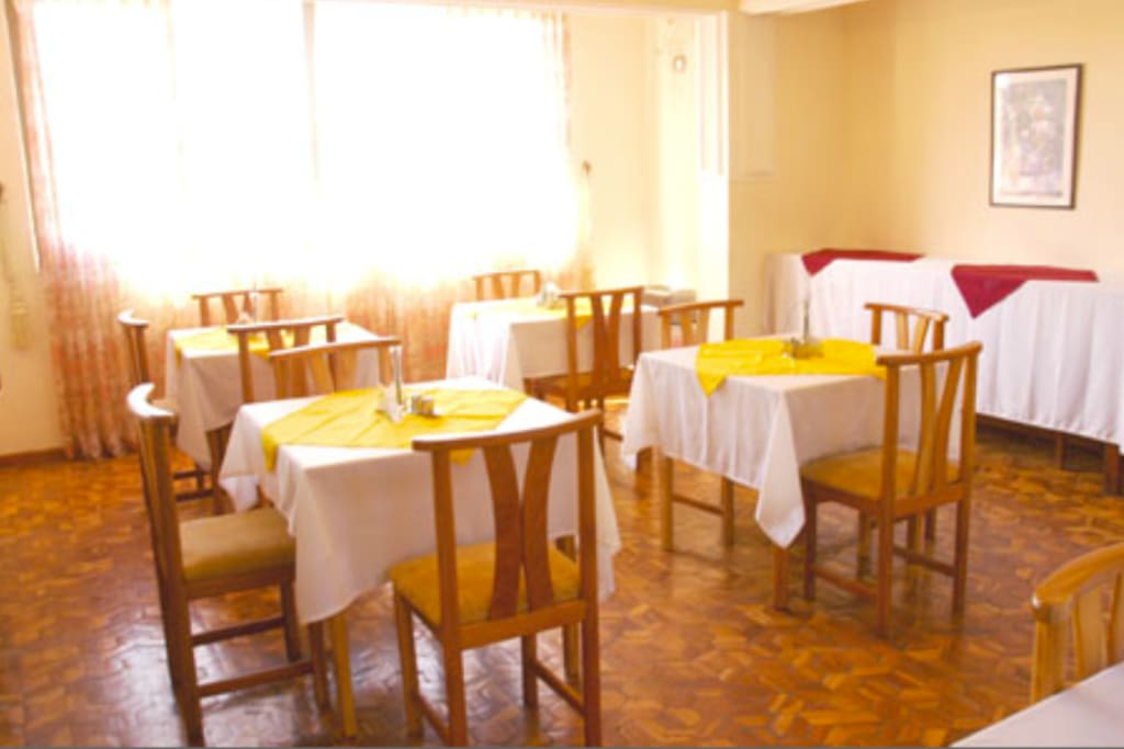 Common breakfast area
